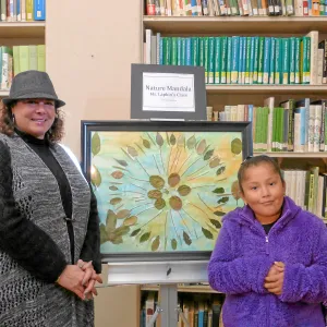 iCAN Art Exhibit Opening