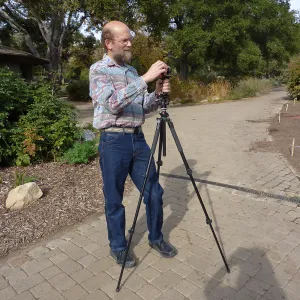 Photographing wildflower planting, Meadow Revival Project