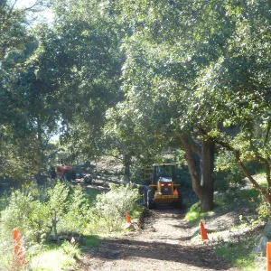 Campbell Bridge construction