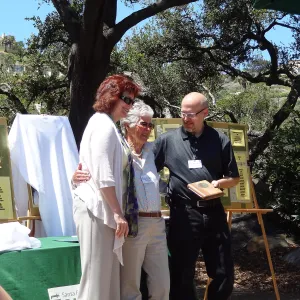 Anna Dorinda Blaksley Bliss Award given to Carolyn Kincaid, Volunteer Appreciation event, April 18, 2012