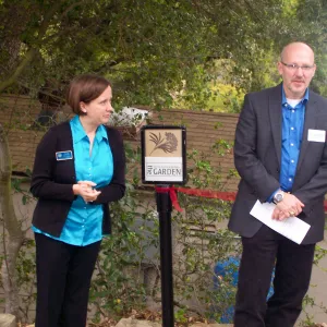 new EV Charging Station at SBBG, electric vehicle charging station, dedication