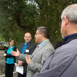 new EV Charging Station at SBBG, electric vehicle charging station, dedication