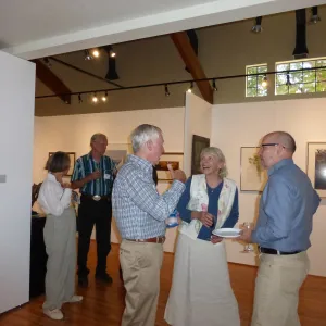 SBBG Patrick OHara art exhibit reception at the Wildling Art Museum