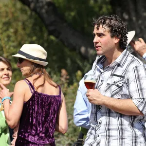 Santa Barbara Beer Garden Event, Zachary Rosen