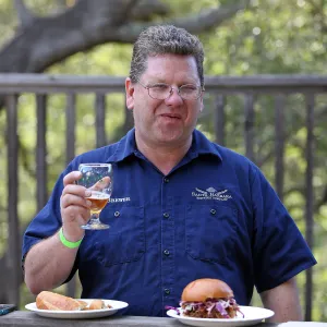 Santa Barbara Beer Garden Event, Kevin Pratt of Santa Barbara Brewing Company