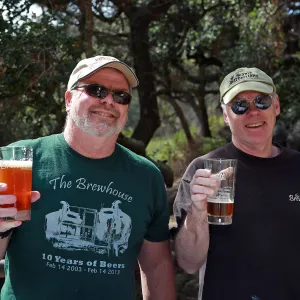 Santa Barbara Beer Garden Event, Pete Johnson of the Brewhouse