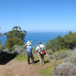 Steve Junak Retirement Trip to Santa Cruz Island