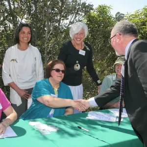 SBBG Golden Shovel Event, John C. Pritzlaff Conservation Center