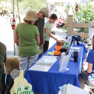 Trails n Tails 2014, Humane Society table