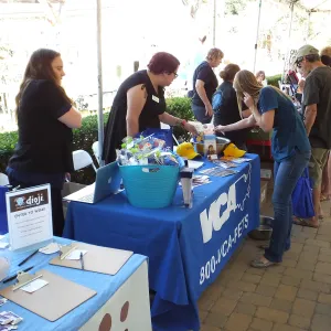 Trails n Tails 2014, VCA Noahs Ark table