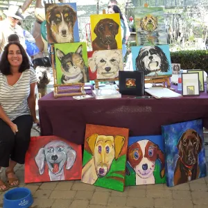 Trails n Tails 2014, Jana Brody table