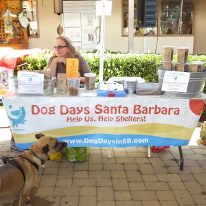 Trails n Tails 2014, Dog Days Santa Barbara table