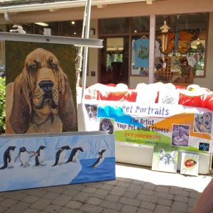 Trails n Tails 2014, Mary-Jo Murphy display