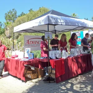 Trails n Tails 2014, Advanced Veterinary Specialists booth