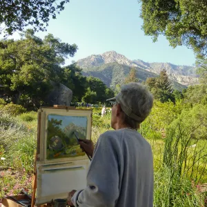 Artist in the Garden