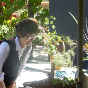 Ikebana Demonstration with Master Sachiko Sekichi from Kyofu-Ryu School of Ikebana