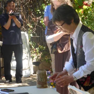 Ikebana Demonstration with Master Sachiko Sekichi from Kyofu-Ryu School of Ikebana