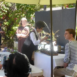 Ikebana Demonstration with Master Sachiko Sekichi from Kyofu-Ryu School of Ikebana