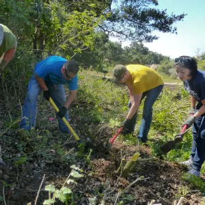 Volunteers from Vandenberg Air Force Base