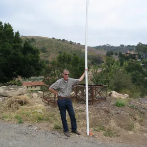 Pritzloff Conservation Center story pole study. Bob Muller