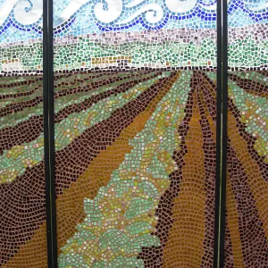 Kathleen Crocetti stained glass exhibition in the Meadow