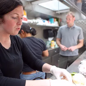 2015 Santa Barbara Beer Garden Event, HEAT Culinary Food Truck