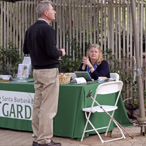 2015 Santa Barbara Beer Garden Event, SBBG table