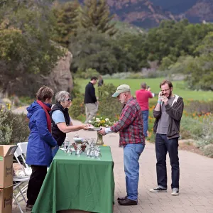 2015 Santa Barbara Beer Garden Event, SBBG table