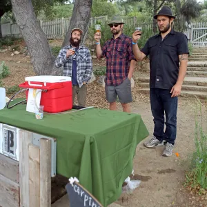 2015 Santa Barbara Beer Garden Event, Brewer Portrait, BrewLab