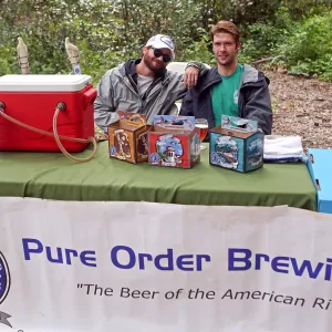 2015 Santa Barbara Beer Garden Event, Brewer Portrait, Pure Order Brewing