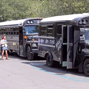 2015 Santa Barbara Beer Garden Event, Brew Bus