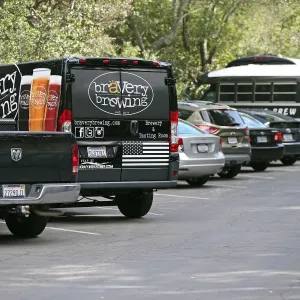 2015 Santa Barbara Beer Garden Event, Brew Bus