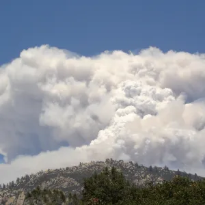 Smoke from the Zaca Fire