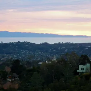 View from the Gane House site