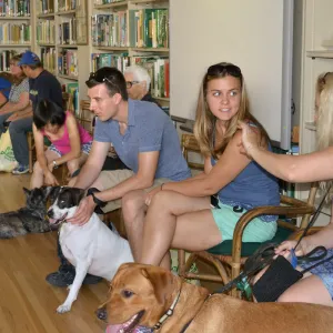 Trails n Tails 2015, dog obedience training demo