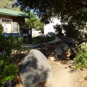 Home Demonstration Garden Renovation, view 10, east of Cottage looking northwest, first day of demolition work