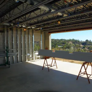Pritzlaff Conservation Center Construction, Exhibit Room, looking southeast