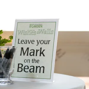 Pritzlaff Conservation Center, Wishes in the Walls event, beam signing