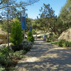 Garden entrance