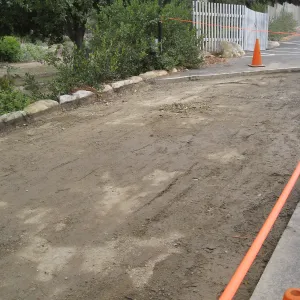 Parking lot work