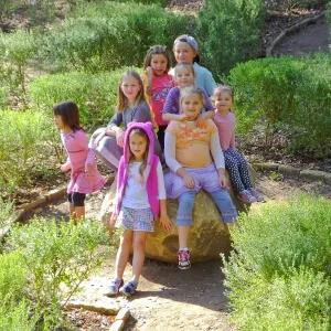 Children in the Centennial Maze