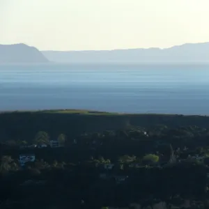 View of Channel Islands from Pritzlaff Conservation Center Deck