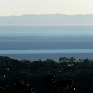 View of Channel Islands from Pritzlaff Conservation Center Deck