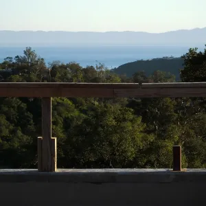 View of Channel Islands from Pritzlaff Conservation Center Deck