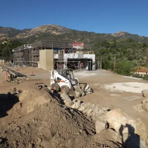 Pritzlaff Conservation Center Construction, Exterior looking northeast