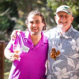 2016 Santa Barbara Beer Garden Event, Zach Rosen, Kent Porter