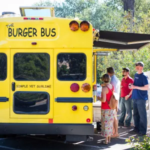 2016 Santa Barbara Beer Garden Event, Burger Bus