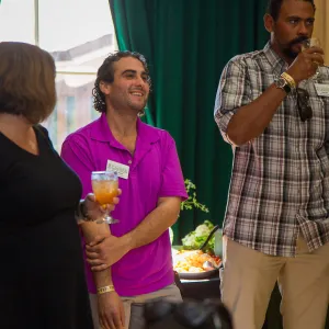2016 Santa Barbara Beer Garden Event, Zachary Rosen, Jesse Smith, VIP lounge