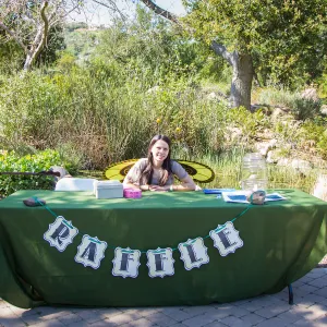 2016 Santa Barbara Beer Garden Event, raffle table