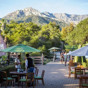 2016 Santa Barbara Beer Garden Event, Courtyard